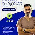 Dr.Patoloji | Patoloji TUS Soruları Kitap ve Video